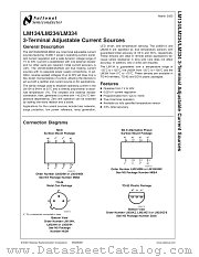 LM234Z-3 datasheet pdf National Semiconductor