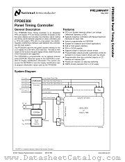 FPD85308VJD datasheet pdf National Semiconductor