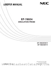 EP-78024CW-R datasheet pdf NEC
