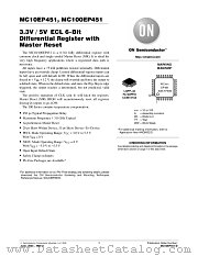 MC100EP451 datasheet pdf ON Semiconductor