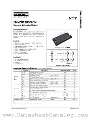 FMM7G20US60SN datasheet pdf Fairchild Semiconductor