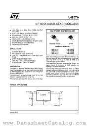 L4957AD3.3TR datasheet pdf ST Microelectronics