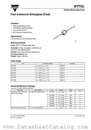 BYT52A datasheet pdf Vishay