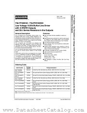74LVTH162244MEX datasheet pdf Fairchild Semiconductor