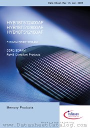 HYB18T512400AF-5 datasheet pdf Infineon