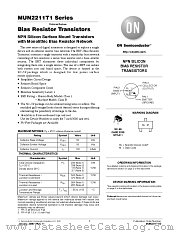 MUN2234 datasheet pdf ON Semiconductor