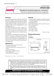 STK672-060 datasheet pdf SANYO