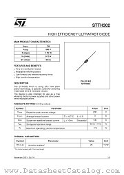 STTH302RL datasheet pdf ST Microelectronics