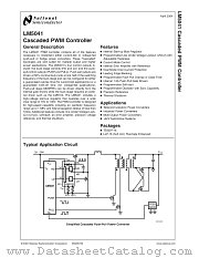 LM5041MTCX datasheet pdf National Semiconductor