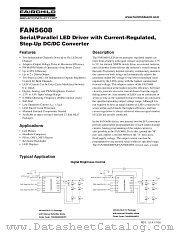 FAN5608DHMPX datasheet pdf Fairchild Semiconductor
