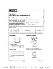 NC7NZU04L8X datasheet pdf Fairchild Semiconductor