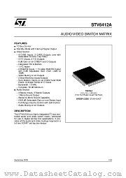 STV6412A datasheet pdf ST Microelectronics