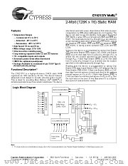 CY62137VLL-70ZE datasheet pdf Cypress
