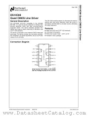 DS14C88MX datasheet pdf National Semiconductor