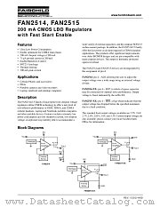 FAN2514S285X datasheet pdf Fairchild Semiconductor