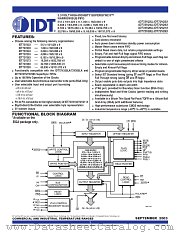 IDT72V273L7-5BCI datasheet pdf IDT