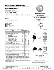 NTP60N06 datasheet pdf ON Semiconductor