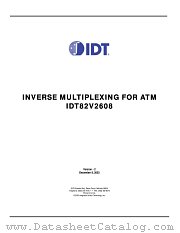 IDT82V2608BB datasheet pdf IDT