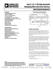 AD5449YRU datasheet pdf Analog Devices