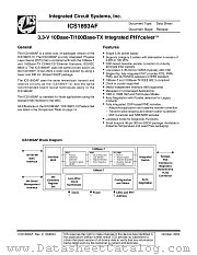 ICS1893AF datasheet pdf Texas Instruments