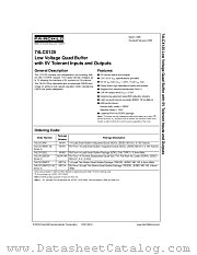 74LCX125MTC datasheet pdf Fairchild Semiconductor