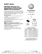 SL05T3 datasheet pdf ON Semiconductor