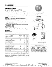 NGB8202N datasheet pdf ON Semiconductor