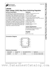 LM5008SDX datasheet pdf National Semiconductor