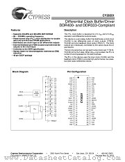 CY28351OC datasheet pdf Cypress