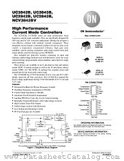 UC3843BVD datasheet pdf ON Semiconductor
