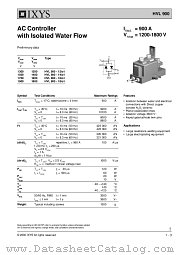 HVL900-12IO1 datasheet pdf IXYS