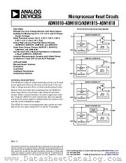 ADM1816-5ART-REEL7 datasheet pdf Analog Devices