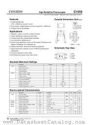 C1010 datasheet pdf Cosmo Electronics