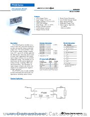 PT4225A datasheet pdf Texas Instruments