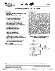 THS6182DR datasheet pdf Texas Instruments