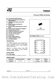 TSM006ID datasheet pdf ST Microelectronics