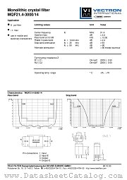 MQF21.4-3000/14 datasheet pdf Vectron