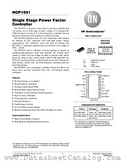NCP1651DR2 datasheet pdf ON Semiconductor