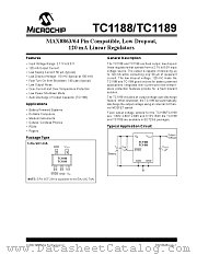 TC1188QECTTR datasheet pdf Microchip