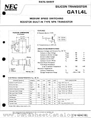 GA1L4L-T2 datasheet pdf NEC