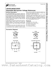 LM385BXZ datasheet pdf National Semiconductor