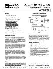 AD7939BCP-REEL7 datasheet pdf Analog Devices