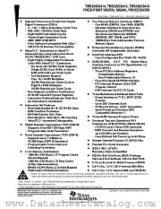 TMS32C6415DGLZ6E3 datasheet pdf Texas Instruments