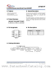 AF4811P datasheet pdf Anachip