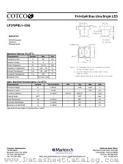 LP379PBL1-C0G datasheet pdf Marktech Optoelectronics