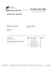 LM725H/883 datasheet pdf National Semiconductor