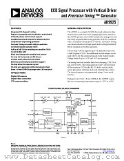 AD9925 datasheet pdf Analog Devices