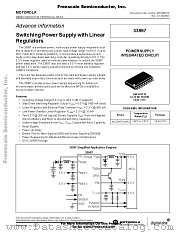 MC33997 datasheet pdf Freescale (Motorola)