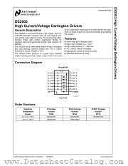 DS2003CN datasheet pdf National Semiconductor