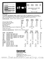 2N4902 datasheet pdf Central Semiconductor